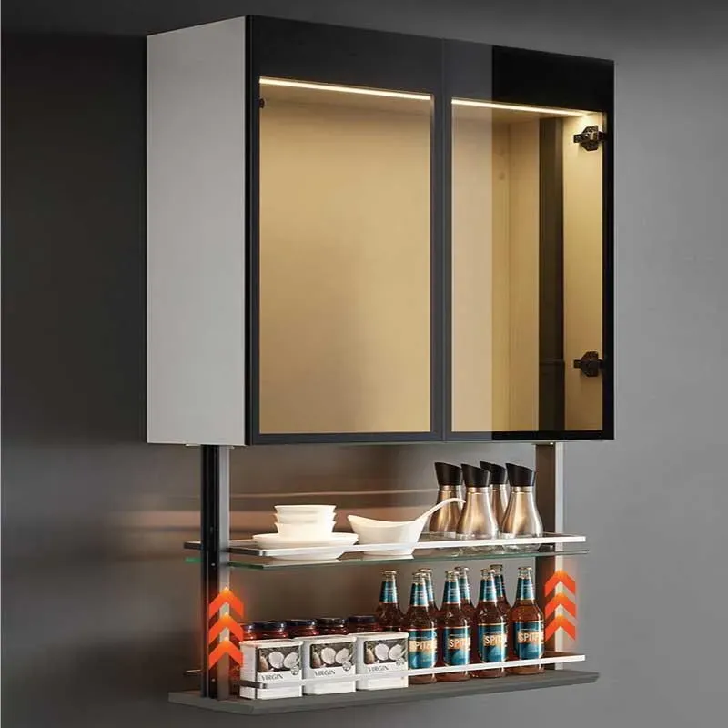 Electronic Glass Shelf Elevator