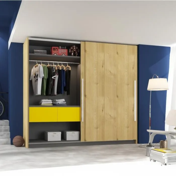 Hettich TopLine L: 2 Door | 3Door, Right | Left for Wooden Doors 3550 mm thickness Weight 50 kg per door; Max. Door Dimensions: Height 2600 mm & Width 5501500 mm