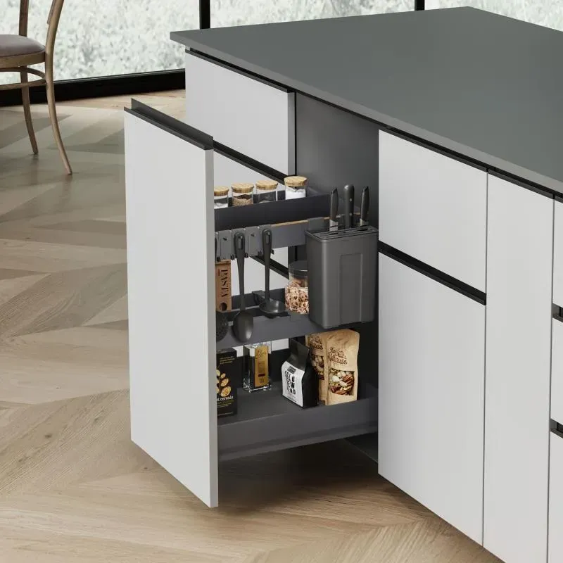MultiFunctional PullOut | Efficient Storage for a CluttFree Kitchen |